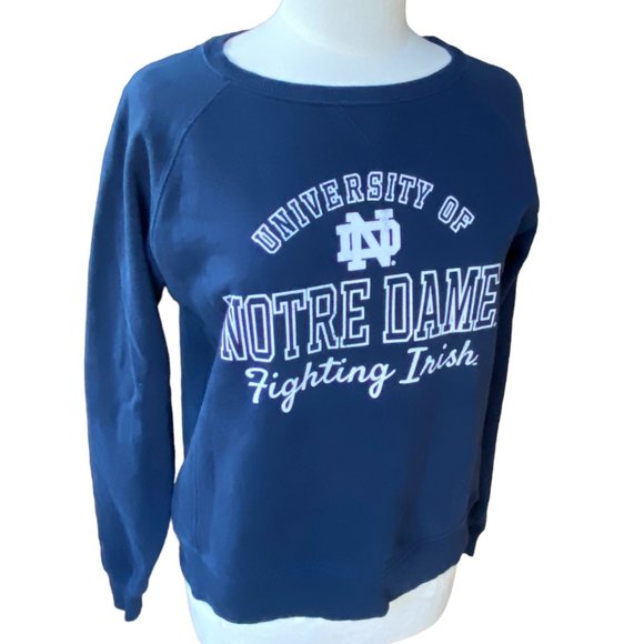 Jansport Notre Dame Sweatshirt University College Academic Football Fandom M - Picture 1 of 11